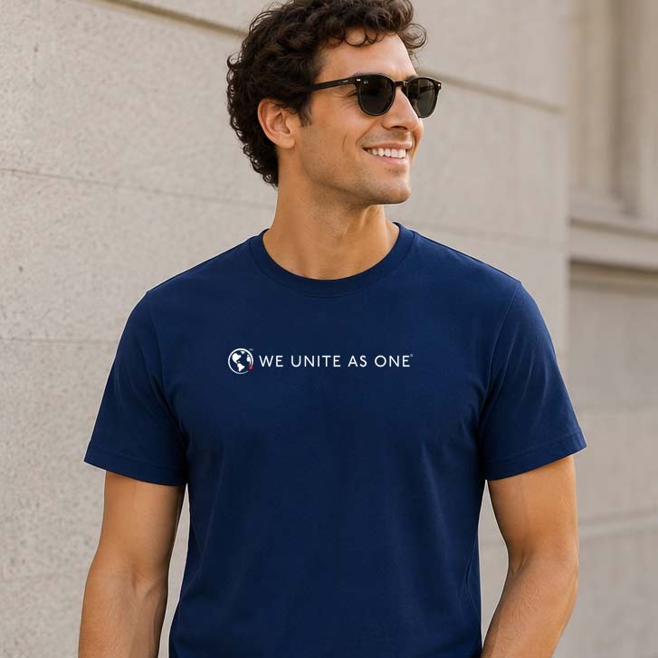 We Unite As One® SHIRT | BLUE - Image 2