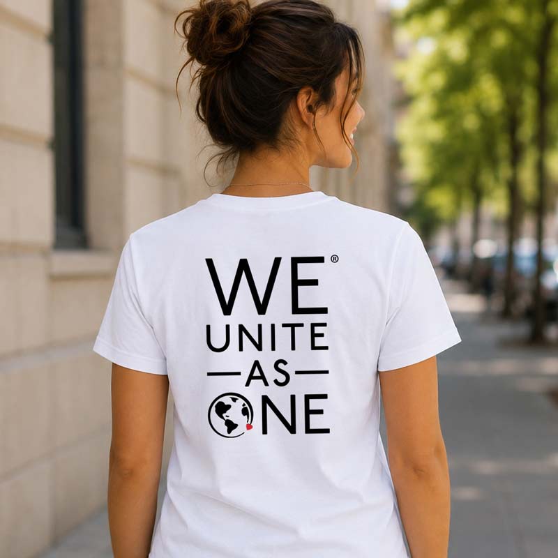 We Unite As One SHIRT | White